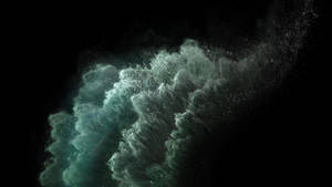 iPhone 11 白色水晶桌布背景 — iPhone 11 壁紙
