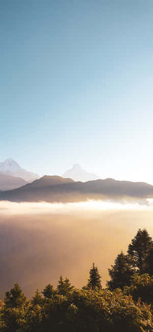 iPhone Xs Max 小型飛機背景 — POCO M8 壁紙