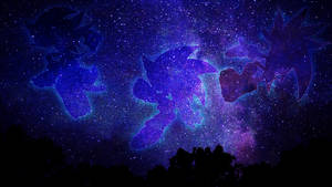 1920x1080 刺蝟與星空