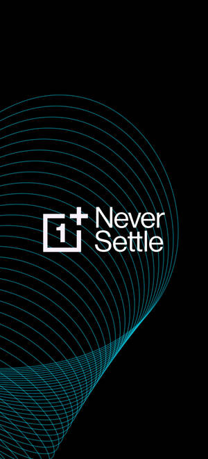 Oneplus 永不妥协线条圆柱壁纸 — iPhone 14 Plus 壁紙