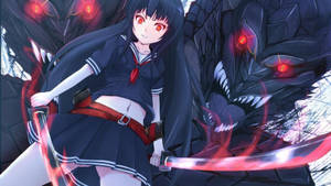动漫恶魔赤瞳壁纸 — 動漫惡魔 壁紙