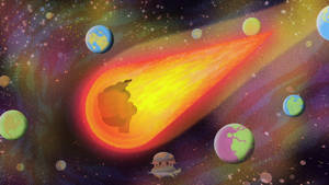 午夜福音 流星撞击 壁纸 — 午夜 壁紙