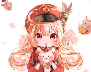 原神可莉长发 — 原神 壁紙