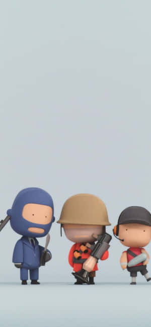 iPhone XS Team Fortress 2背景 — Realme C73 壁紙
