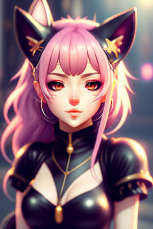 可愛 Kuromi 粉絲藝術桌布 — 小米Mix 壁紙