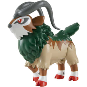 可愛的Gogoat玩具，白色背景 — 宝可梦手机 壁紙