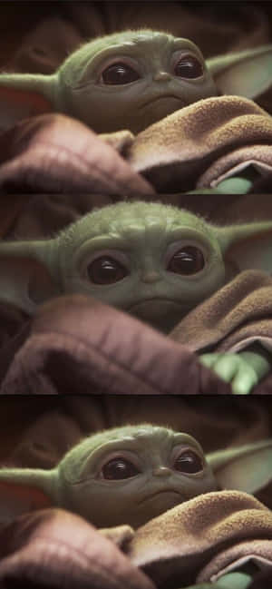 可愛 Baby Yoda 圖片 — Realme C83 壁紙