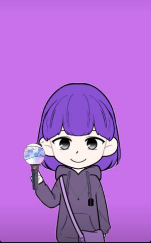 ARMY 女孩可爱 iPhone 壁纸 — Galaxy Tab S9 FE 壁紙