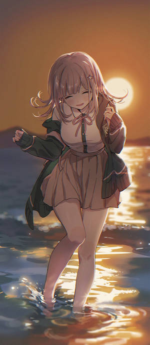 可愛女孩七海千秋桌布 — Pixel 9 壁紙