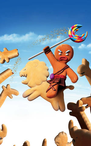 史莱克中的姜饼人壁纸 — Moto Pad 60 Neo 壁紙