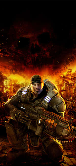 iPhone XS Gears of War 5 背景 — Realme C85 壁紙