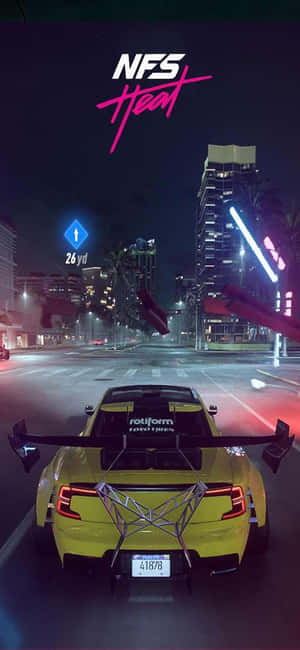 iPhone Xs Need For Speed Heat 背景 — 小米17T 壁紙