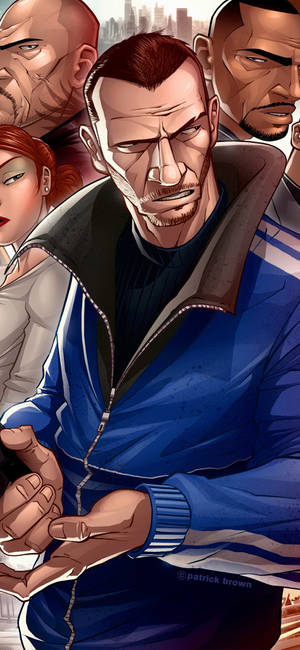 GTA 5 iPhone — 银河 A17 壁紙