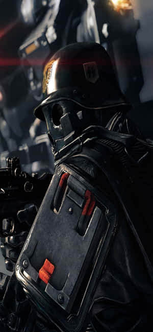 iPhone Xs Wolfenstein II 背景 — iPhone 11 Pro 壁紙