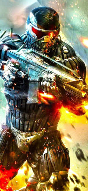 iPhone X Crysis 3 背景 — Infinix Smart 10 Plus 壁紙