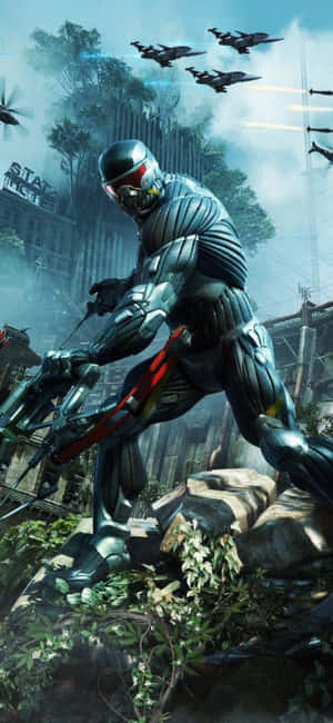 iPhone X Crysis 3 背景 — iPhone 11 Pro 壁紙