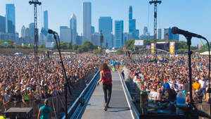 Lollapalooza芝加哥白天桌布 — iMac 壁紙