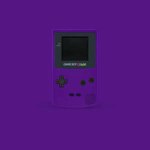 紫色Game Boy Color壁纸