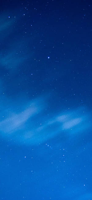 夜空蓝色iPhone — iPhone 12 壁紙