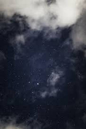 夢幻藍天美學iPhone X桌布 — 夜空 壁紙