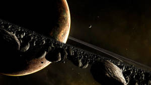 小行星土星 4K