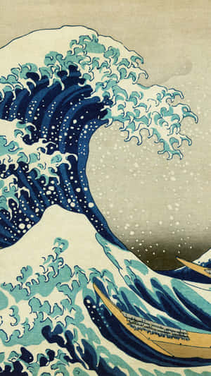 巨浪iPhone — 日本波 壁紙