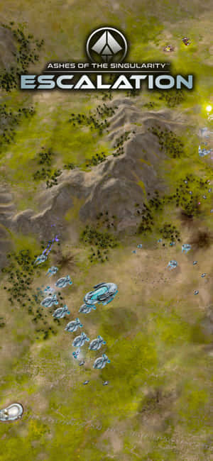 iPhone X 《Ashes Of The Singularity Escalation》背景 — OnePlus 15 壁紙