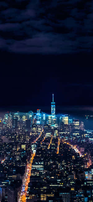 iPhone X 紐約背景 — HMD Vibe2 壁紙