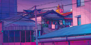 動漫城市圖片 — 動漫城市 壁紙