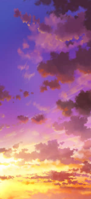 粉紅動漫背景 — POCO M8 壁紙