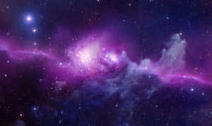 探索紫色星系的奇妙 — 紫色星系 壁紙