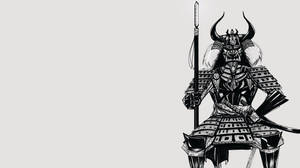 日本武士長槍與武士刀 — 日本武士 壁紙