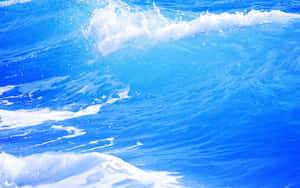 日落時分震撼的海洋波浪