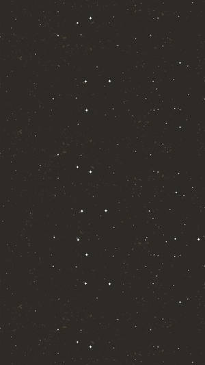 星空極簡黑手機桌布