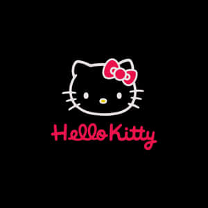 暗黑可爱Hello Kitty蝴蝶结 — Hello Kitty 萬聖節 壁紙