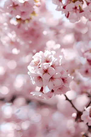 櫻花、樹枝、春季花卉、花朵、春天、粉色花朵、盛開、櫻花、樹木、綻放、植物、粉色、光線、陽光、花瓣、自然