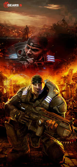 iPhone Xs Max Gears Of War 5 背景 — Tecno Camon Air 壁紙