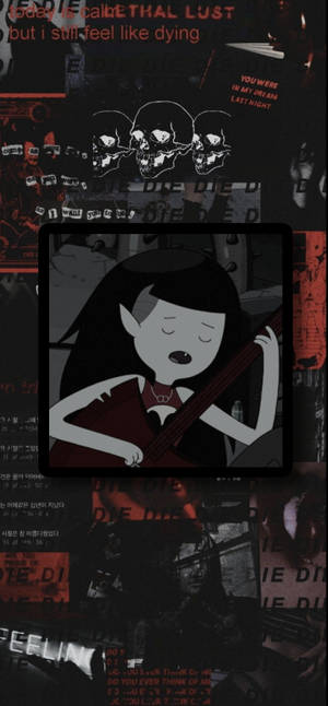 另類美學 Marceline — iPhone 17e 壁紙