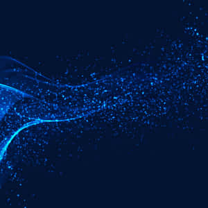 閃亮藍色背景 — iPad Pro M4 壁紙