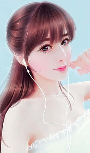 漂亮女孩圖片 — Galaxy Tab A11 壁紙