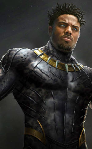 演員 Michael B. Jordan 飾演 Killmonger 桌布 — 荣耀 Pad 20 壁紙