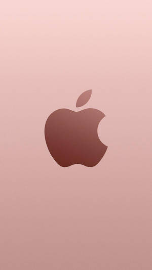 玫瑰金蘋果標誌 iPhone SE — iPhone Se 壁紙