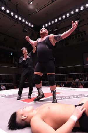 班班比奇洛 WWE 庆祝胜利 — 华为MatePad 11.5 (2026) 壁紙