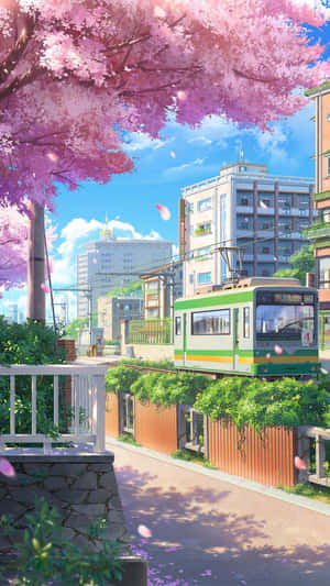 動漫城市背景 — 動漫城市 壁紙