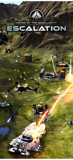 iPhone X 《Ashes Of The Singularity Escalation》背景 — OnePlus 15 壁紙