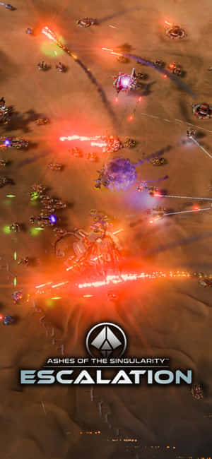 iPhone X Ashes Of The Singularity Escalation 背景 — Galaxy A56 壁紙