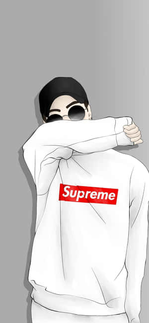 穿著Supreme的動漫角色 — Vivo X200T 壁紙