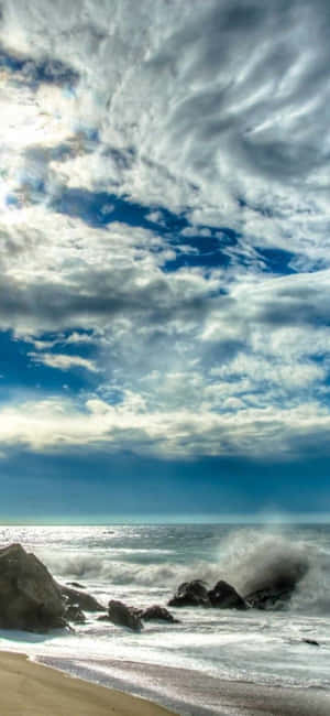 iPhone Xs 馬里布背景 — iPhone 17 Pro 壁紙