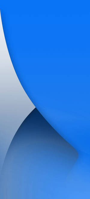 白蓝iPhone — 1440x3200 壁紙