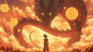 七龍珠、七龍珠Z、神龍、悟空、達洛特、五條悟、星際大戰外傳：韓索羅、我獨自升級、One Pictures、航海王、蒙奇·D·多拉格、蒙奇·D·魯夫、達洛特背景、火影忍者、鳥山明 — 龙珠 壁紙